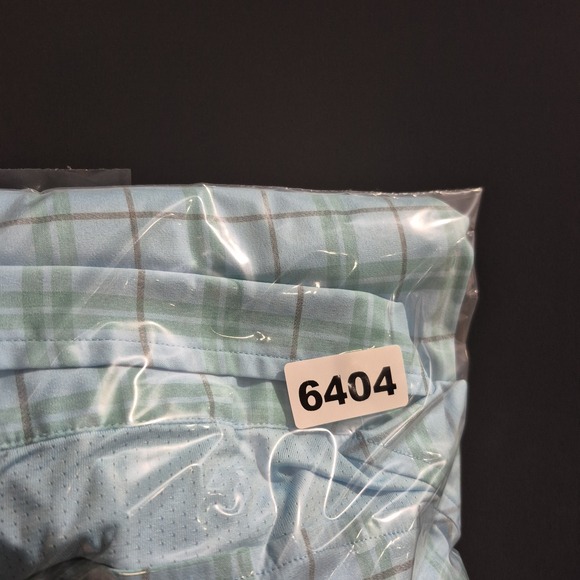 Under Armour Shirt Mens XL Blue Plaid Fishing Drift Tide Performance Button Up - Picture 9 of 9